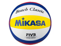 Mikasa Bv552c, 10-Panel Ball, Blå, Vit, Gul, Konstläder, Utomhus, 66 - 68 Cm, Chn