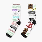 Chaussettes Taille Unique Buffy The Vampire Slayer Collage Nouveauté Fantaisie Motif Fou Équipage Décontracté Pour Hommes Femmes