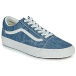 Vans Sneakers Old Skool THREADED DENIM BLUE/WHITE Blå dam