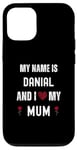 iPhone 12/12 Pro Danial I Love My Mum Cute Personal Mother's Day Case