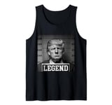 Trump Legend Mug Shot Merch Tank Top