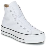 Converse Höga sneakers CHUCK TAYLOR ALL STAR LIFT CANVAS HI Vit dam