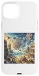 iPhone 15 Plus Leonardo Da Vinci Man Case