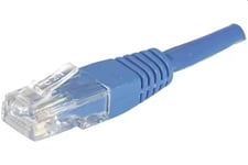 CORDON CABLE RESEAU ETHERNET BLEU 30m mètres RJ45 CAT6 FTP BLINDE  - 30 m