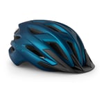 MET Crossover Helmet Blue Metallic Matt