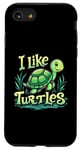 iPhone SE (2020) / 7 / 8 I Like Turtles Cartoon Turtle Case