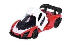 Majorette 212084009 - Racing Cars - McLaren Senna - Red/White - New