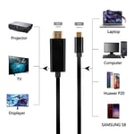 4K Type C To HDMI HDTV AV TV Cable Adapter For Samsung Huawei iPhone 15 MacBook