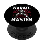 Karaté Master Karaté PopSockets PopGrip Adhésif