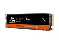 Seagate FireCuda 520 ZP1000GM3A002 - SSD - 1 To - interne - M.2 2280 - PCIe 4.0 x4 (NVMe) - pour Intel Next Unit of Computing 12 Enthusiast Mini PC - NUC12SNKi72VA