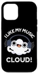 iPhone 12/12 Pro I Like My Music Cloud Funny Weather Puns Case