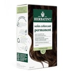 Herbatint Soin Colorant Permanent Cheveux 4D Châtain Doré - 170 ml | Sans Ammoniaque, 100% Couverture des Cheveux Blancs | Testé Dermatologiquement pour Peaux Sensibles, avec 8 Extraits Végétaux Bio