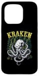 Coque pour iPhone 15 Pro Kraken Cryptozoologie Cryptozoologie Kraken