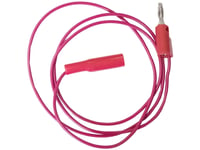 Mueller Electric Bu-2031-A-12-2 Prøveledning Bananstik 4 Mm Mini-Krokodillenæb 0.3 M Rød 1 Stk