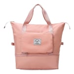 Rosa Resväska Gym Bag Sport Duffel Set Fällbar Annat Barn Bagage Vattentät Herr Resväskor med Stor Kapacitet Rosa Pink