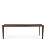 Ethnicraft - Bok Dining Table - Varnished Teak - Brown - Rectangular, 220 x 95 cm - Matbord - Alain Van Havre - Brun - Trä