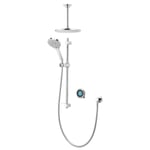 Aqualisa Optic Q Smart Digital Shower Dual Head High Pressure OPQ.A1.BV.DVFC.23