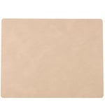 Lind DNA Set de Table Table Mat Square L Nupo Sand (35 x 45 cm)