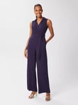 Hobbs Elisa Wrap Jumpsuit, Navy