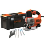 Scie sauteuse pendulaire BLACK & DECKER BES610KA5-QS 650W