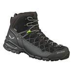 SALEWA Ms Alp Trainer Mid Gtx, Black/Black, 10, MALE