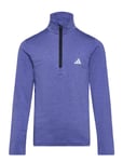 J Hea 1/2 Zip Blue Adidas Sportswear