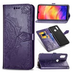 Xiaomi Mandala Redmi Note 7 / Pro 7S Flip kotelot - Violetti