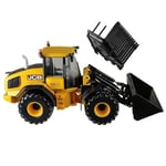 Britains Tomy Véhicule de Collection, Chargeur sur Roues avec Accessoires JCB 419S pour Adultes 43223, Réplique de Véhicule de Construction, Modèle à l'Echelle 1/32, Adaptée aux Enfants de 3 Ans+