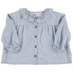 Piupiuchick Blus Light Blue Chambray | Blå | 8 years