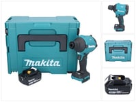 Akumuliatorinis puhallin Makita DAS 180 F1J, 18 V, akku 3,0 Ah, ilman laturia