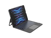 Belkin Everyday - Tangentbord Och Foliefodral (Skyddsfodral) - Med Vagga - Med Pekplatta - Bakgrundsbelyst - Trådlös - Bluetooth - För Apple 10.9-Inch Ipad Air Wi-Fi, Wi-Fi + Cellular  11-Inch Ipad Pro Wi-Fi, Wi-Fi + Cellular