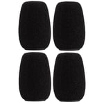 Shure ACVG4WS-B Windscreen (4 pcs.), Gooseneck, black