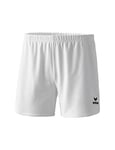 Erima Fonctionnelle Short de Tennis Femme, Blanc, FR : 40 (Taille Fabricant : 38)