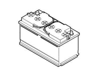 Volvo Original Startbatteri 520/590A 60Ah - Startbatterier