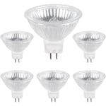 Tigrezy - 6pcs Ampoule Halogene GU5.3 35W 12V, 680lm Blanc Chaud 2700K Dimmable, Ampoule Spot Halogène MR16