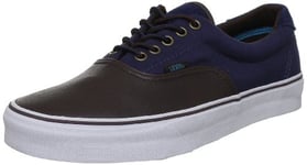 Vans Mixte U Era 59 Baskets, Bleu Robe Marron, 45 EU