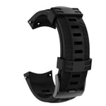 INF Suunto Spartan Sport Wrist HR/9 Baro/9/D5/7 armband (24 mm) silikon modell 2 Svart 02