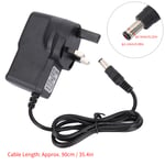 (UK Plug)Universal 9V AC/DC Power Adapter For Electric Guitar Single Effect BGS