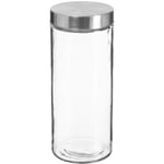 Ac-deco - Bocal verre couvercle inox 2l nixo 2l - 5five