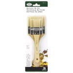 Royal and Langnickel White Bristle Large Area Brush - Pack of 3