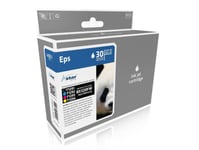 Astar As46129, Pigmentbasert Blekk, Svart, Cyan, Fiolblå, Gult, Epson, Multi Pack, Epson Stylus Sx230, Sx235w, Sx420w, Sx425w, Sx430w, Sx435w, Sx438w, Sx440w, Sx445w, Sx525wd,..., 13 Ml