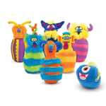 Melissa & Doug Monster Plush 6-Pin Bowling Game With Storage Bag   P (US IMPORT)