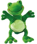 Beleduc Marionnette Grenouille - Marionnette à Main pour Enfant 3 ans et plus - Jeu Histoire de Peluches - Développe Communication, Imagination et Attention de l'Enfant - Douce et Amusante