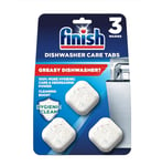 Finish In-Wash Dishwasher Cleaner Tablets, 53g, 3 Tablets, Up to 3 Months of Clean