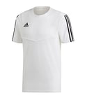 Adidas Men's T-Shirt Tiro 19 Soccer, White Black, XL