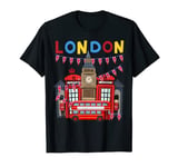 London Souvenirs Idea For Kids & English British Memorabilia T-Shirt