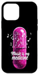 Coque pour iPhone 12 mini Music is my Medicine for Music Lovers for a Music Lover