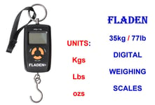 MAD CLEARANCE FLADEN 35kg DIGITAL WEIGHING SCALES FOR CARP FISHING WEIGH SLING