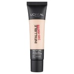 L'Oreal Paris Infallible 24HR Matte Foundation 35ml - 10 Porcelain