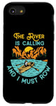 iPhone SE (2020) / 7 / 8 Rowing Row Boat Retro Vintage The River Is Calling And I Case